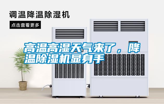 高溫高濕天氣來(lái)了,降溫除濕機顯身手