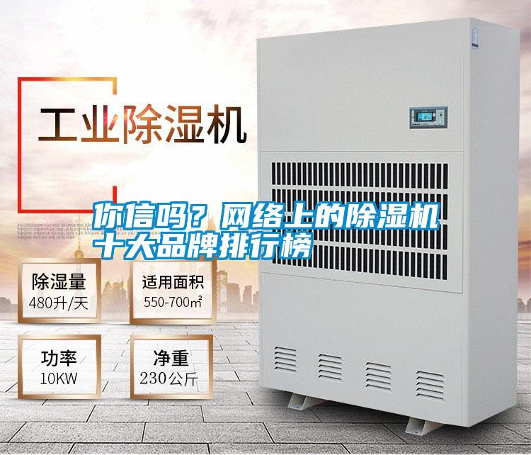 你信嗎？網(wǎng)絡(luò )上的除濕機十大品牌排行榜