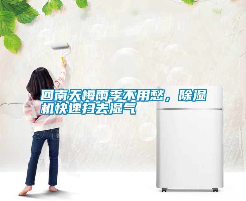 回南天梅雨季不用愁，除濕機快速掃去濕氣