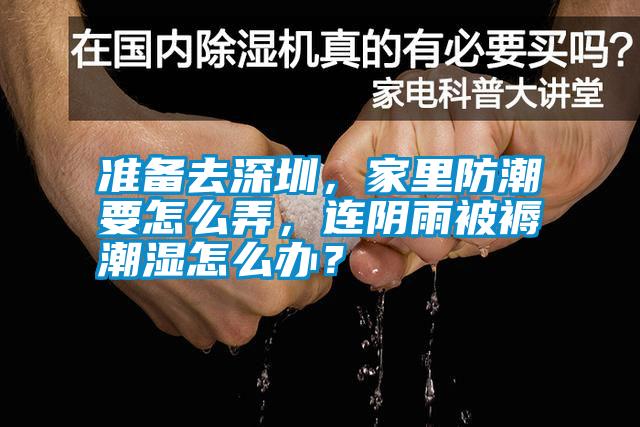 準備去深圳，家里防潮要怎么弄，連陰雨被褥潮濕怎么辦？