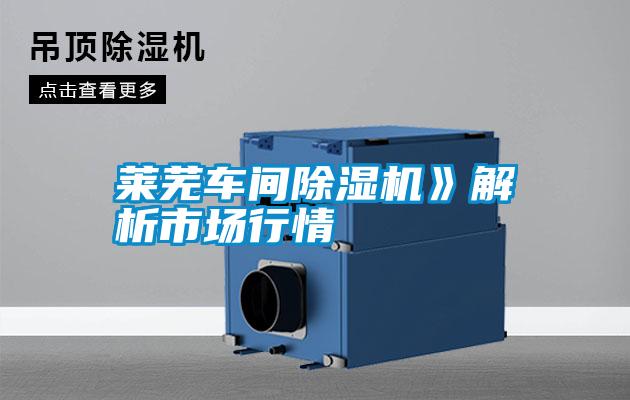 萊蕪車(chē)間除濕機》解析市場(chǎng)行情