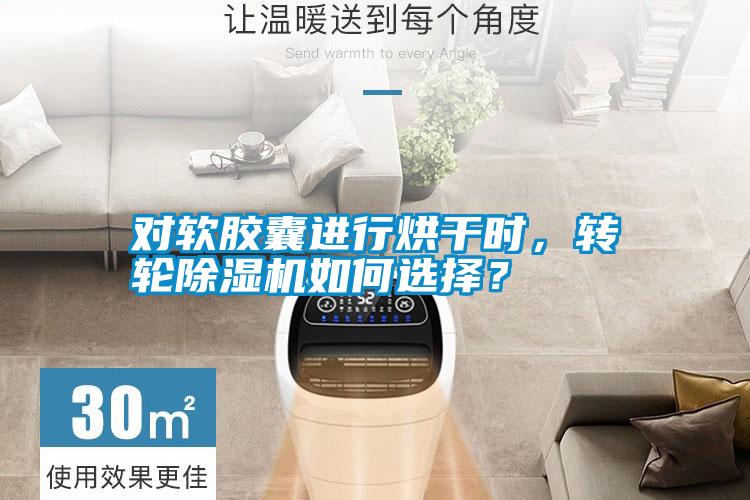 對軟膠囊進(jìn)行烘干時(shí)，轉輪除濕機如何選擇？