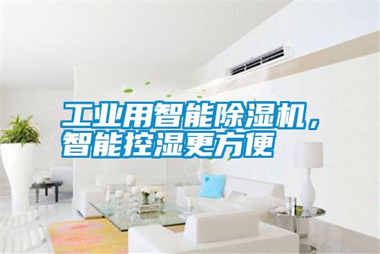 工業(yè)用智能除濕機，智能控濕更方便
