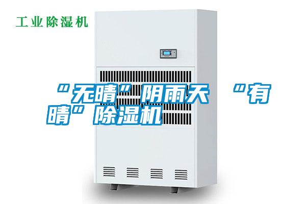 “無(wú)晴”陰雨天 “有晴”除濕機