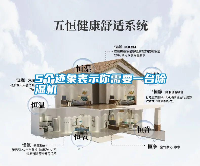 5個(gè)跡象表示你需要一臺除濕機