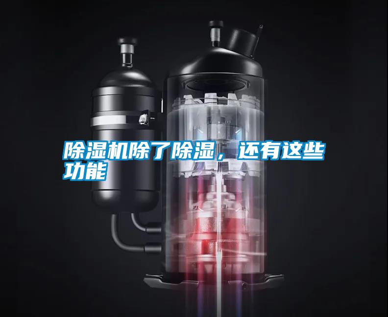 除濕機除了除濕，還有這些功能