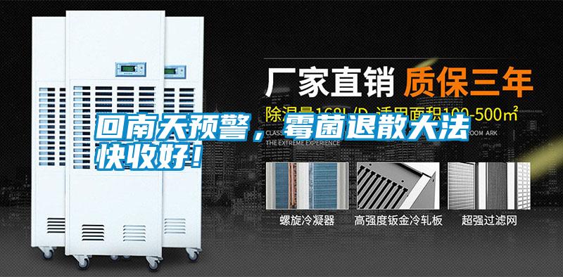 回南天預警，霉菌退散大法快收好！