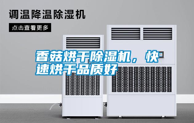 香菇烘干除濕機，快速烘干品質(zhì)好