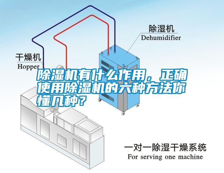 除濕機有什么作用，正確使用除濕機的六種方法你懂幾種？