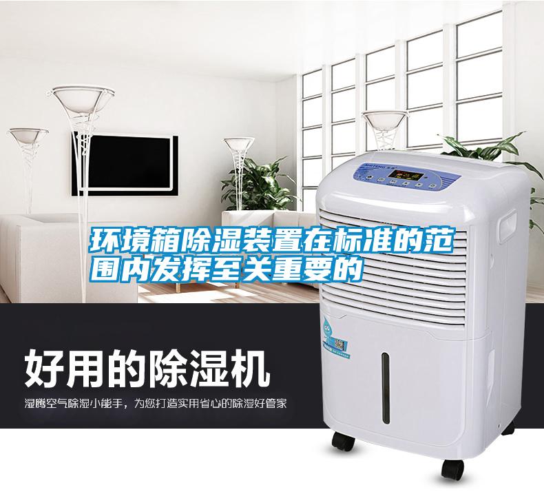 環(huán)境箱除濕裝置在標準的范圍內發(fā)揮至關(guān)重要的