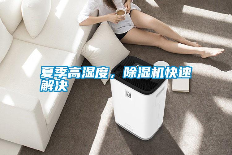 夏季高濕度，除濕機快速解決