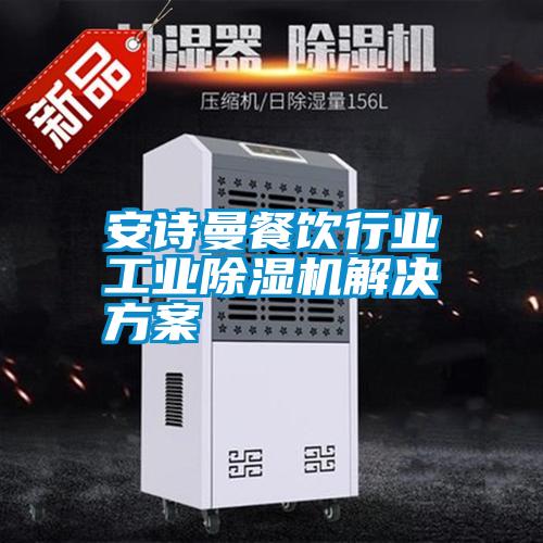 安詩(shī)曼餐飲行業(yè)工業(yè)除濕機解決方案