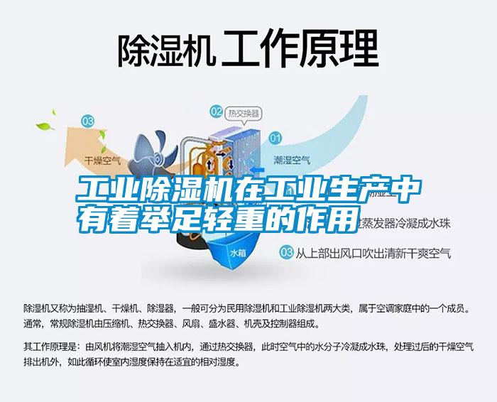 工業(yè)除濕機在工業(yè)生產(chǎn)中有著(zhù)舉足輕重的作用