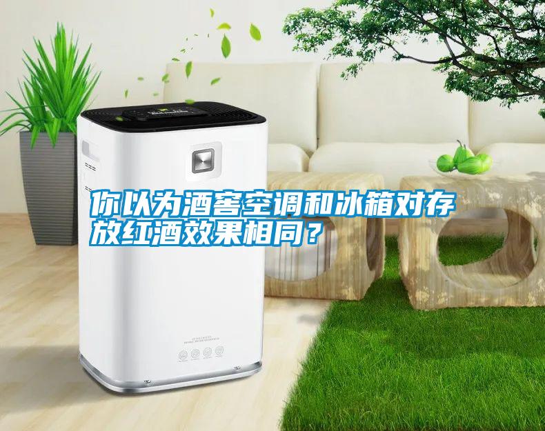 你以為酒窖空調和冰箱對存放紅酒效果相同？