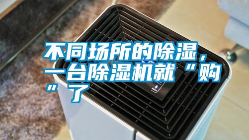 不同場(chǎng)所的除濕，一臺除濕機就“購”了
