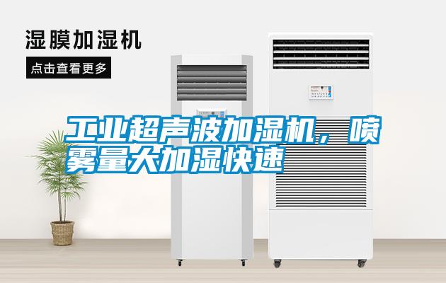 工業(yè)超聲波加濕機，噴霧量大加濕快速