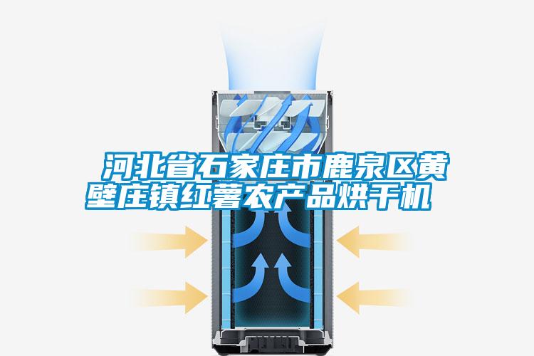 ?河北省石家莊市鹿泉區黃壁莊鎮紅薯農產(chǎn)品烘干機