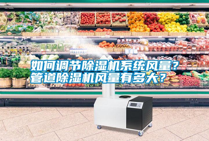 如何調節除濕機系統風(fēng)量？管道除濕機風(fēng)量有多大？