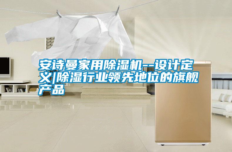 安詩(shī)曼家用除濕機--設計定義|除濕行業(yè)領(lǐng)先地位的旗艦產(chǎn)品
