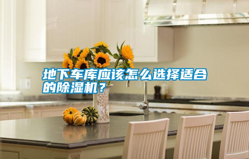 地下車(chē)庫應該怎么選擇適合的除濕機？