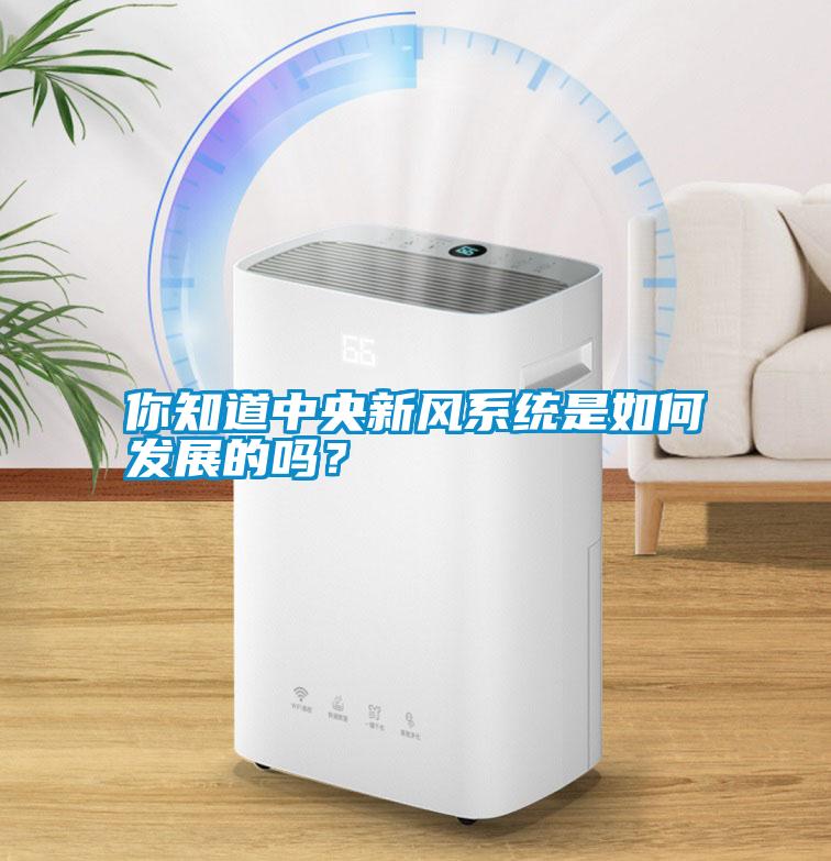 你知道中央新風(fēng)系統是如何發(fā)展的嗎?