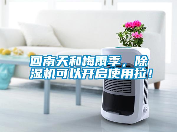 回南天和梅雨季，除濕機可以開(kāi)啟使用拉！
