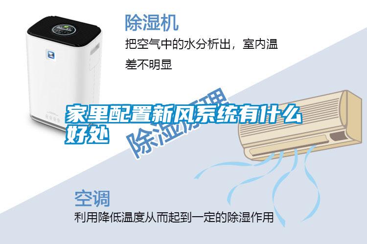 家里配置新風(fēng)系統有什么好處