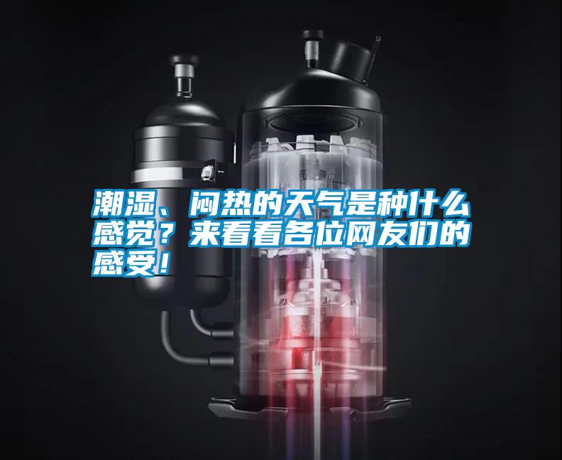 潮濕、悶熱的天氣是種什么感覺(jué)？來(lái)看看各位網(wǎng)友們的感受！