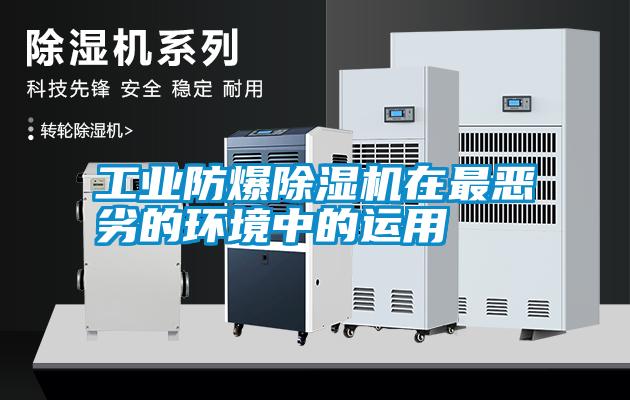 工業(yè)防爆除濕機在最?lèi)毫拥沫h(huán)境中的運用