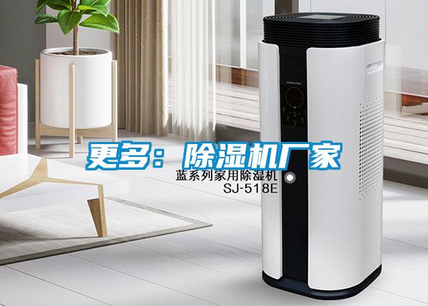 更多：除濕機廠(chǎng)家