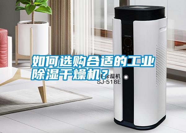 如何選購合適的工業(yè)除濕干燥機？