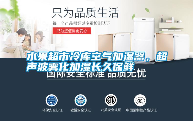 水果超市冷庫空氣加濕器，超聲波霧化加濕長(cháng)久保鮮