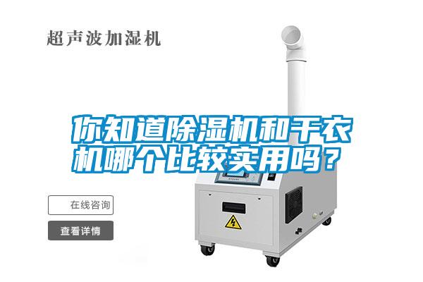 你知道除濕機和干衣機哪個(gè)比較實(shí)用嗎？
