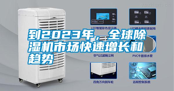 到2023年，全球除濕機市場(chǎng)快速增長(cháng)和趨勢