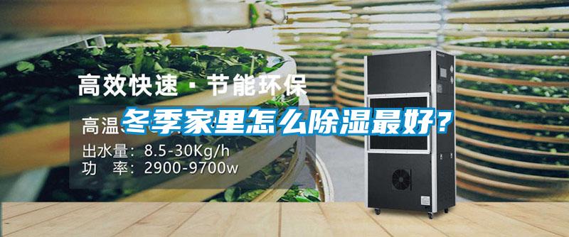 冬季家里怎么除濕最好？