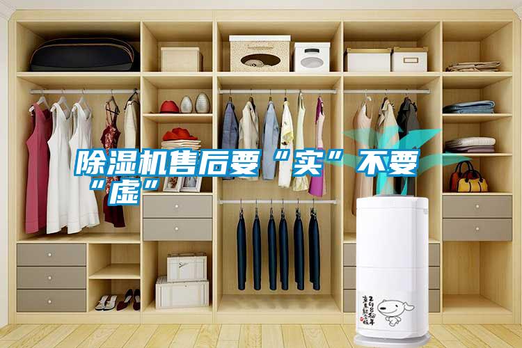 除濕機售后要“實(shí)”不要“虛”