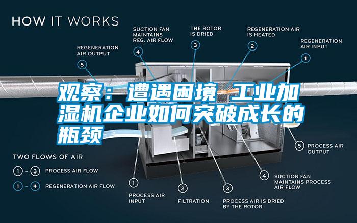 觀(guān)察：遭遇困境 工業(yè)加濕機企業(yè)如何突破成長(cháng)的瓶頸