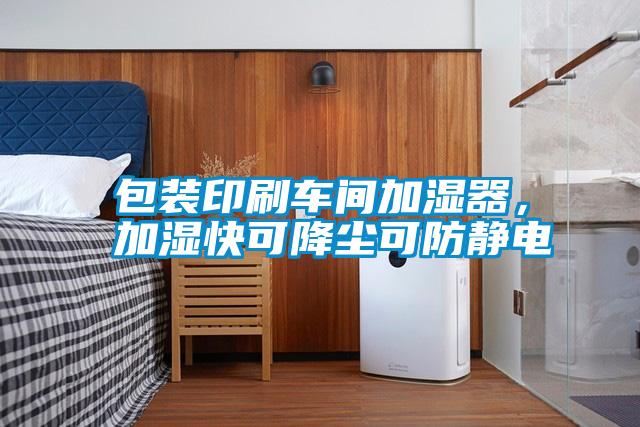包裝印刷車(chē)間加濕器，加濕快可降塵可防靜電
