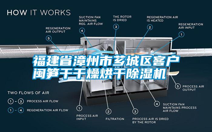 福建省漳州市薌城區客戶(hù)閩筍干干燥烘干除濕機
