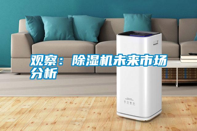 觀(guān)察：除濕機未來(lái)市場(chǎng)分析