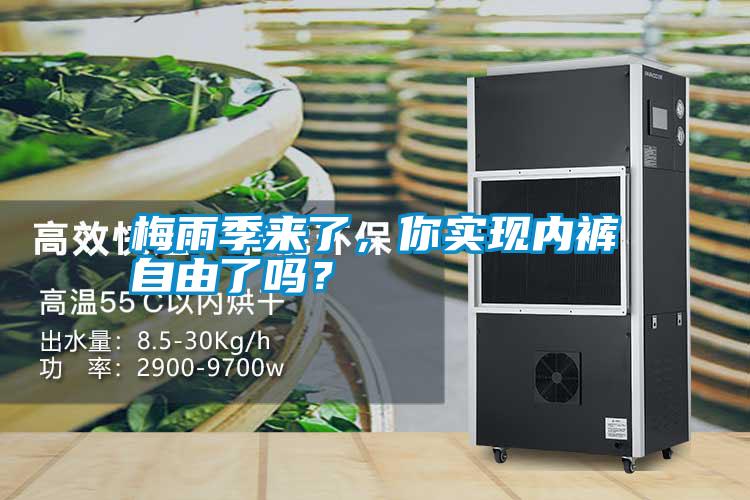 梅雨季來(lái)了，你實(shí)現內褲自由了嗎？
