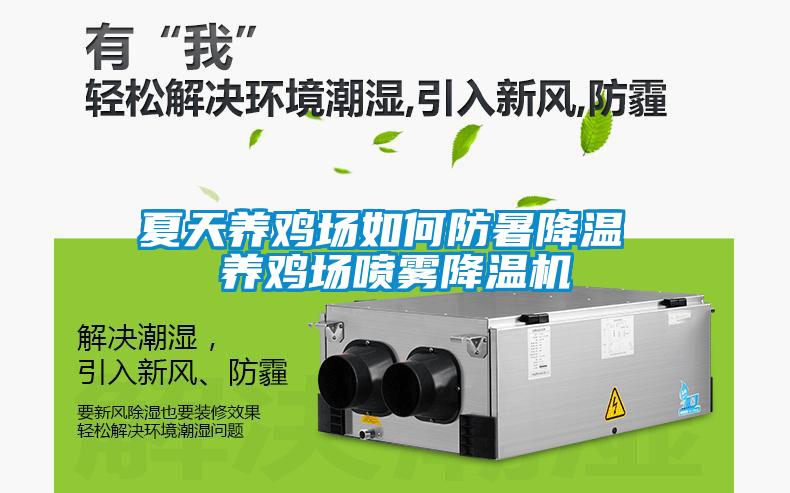 夏天養雞場(chǎng)如何防暑降溫 養雞場(chǎng)噴霧降溫機