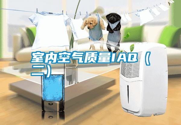 室內空氣質(zhì)量IAQ（二）