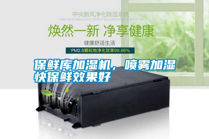 保鮮庫加濕機，噴霧加濕快保鮮效果好
