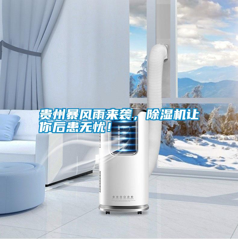 貴州暴風(fēng)雨來(lái)襲，除濕機讓你后患無(wú)憂(yōu)！