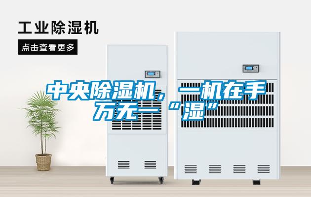 中央除濕機，一機在手萬(wàn)無(wú)一“濕”