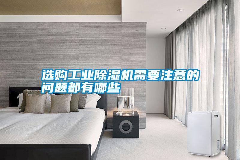 選購工業(yè)除濕機需要注意的問(wèn)題都有哪些