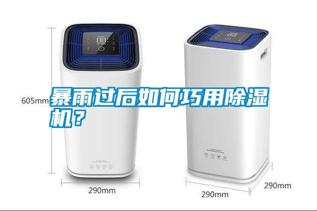 暴雨過(guò)后如何巧用除濕機？