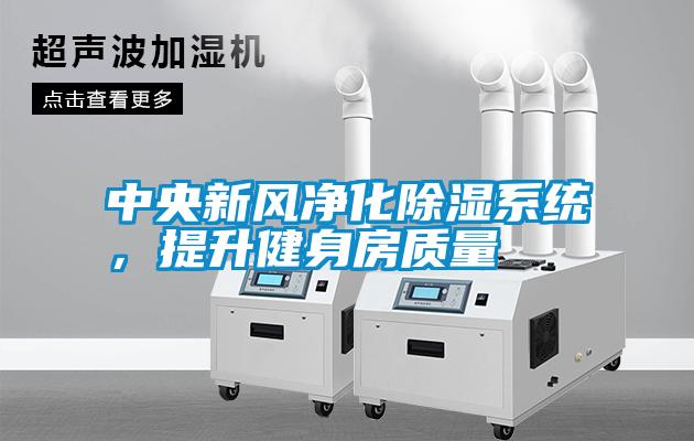 中央新風(fēng)凈化除濕系統，提升健身房質(zhì)量