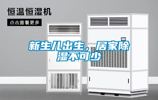 新生兒出生，居家除濕不可少